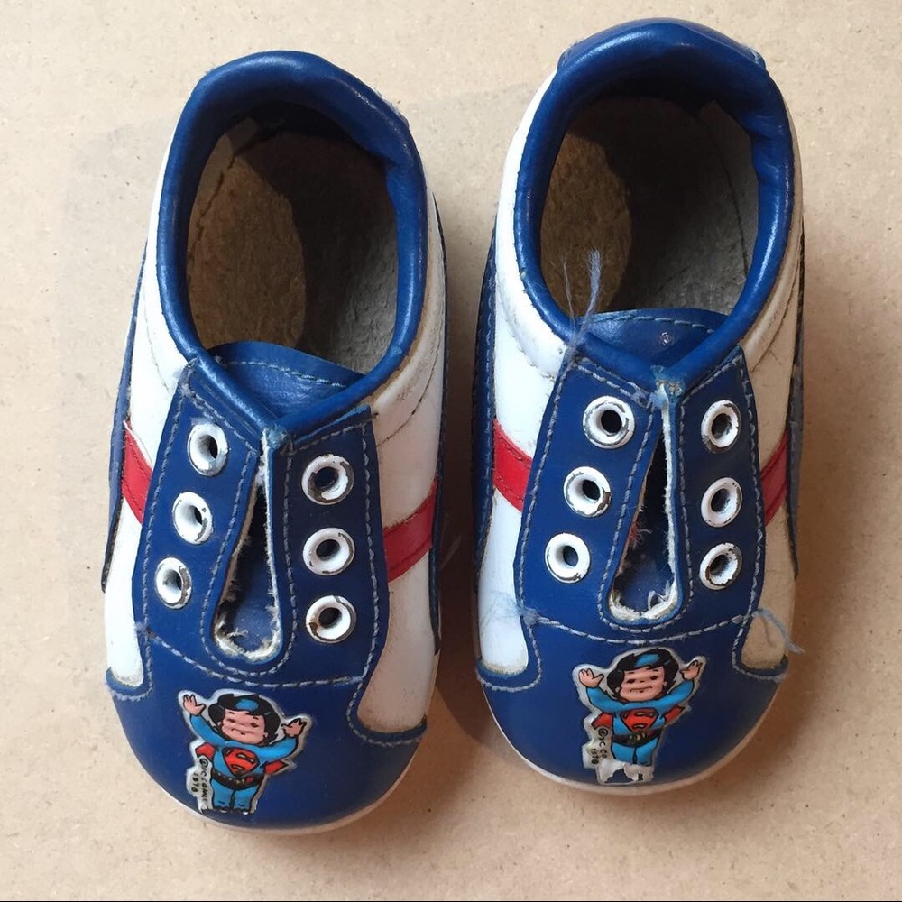 Vintage Superman Tennis Shoes